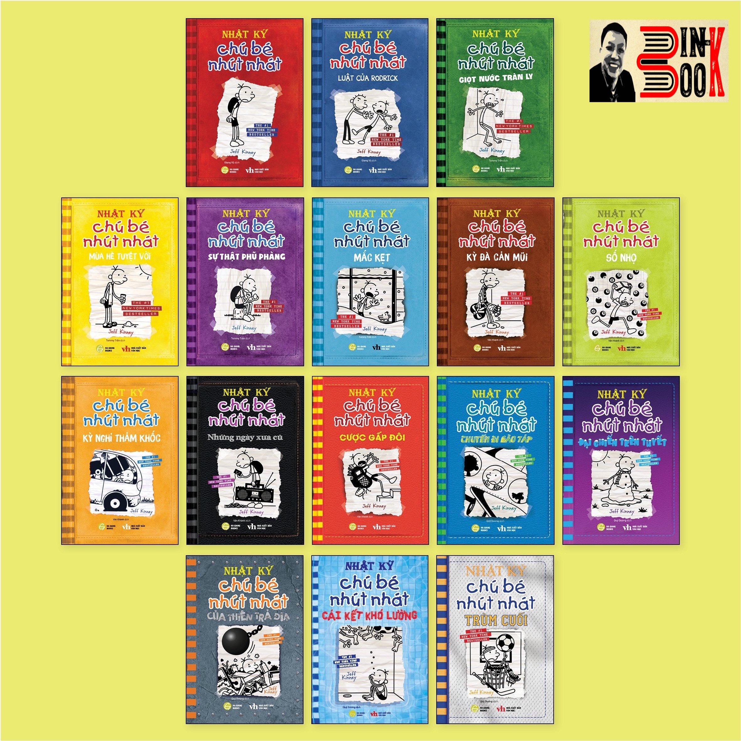 [combo 16 cuốn trọn bộ] NHẬT KÝ CHÚ BÉ NHÚT NHÁT – Tiểu thuyết hay nhất thế giới về tuổi thơ suốt 01 năm - #1 Newyork Time Best Seller – Hà Giang Books – NXB Văn Học