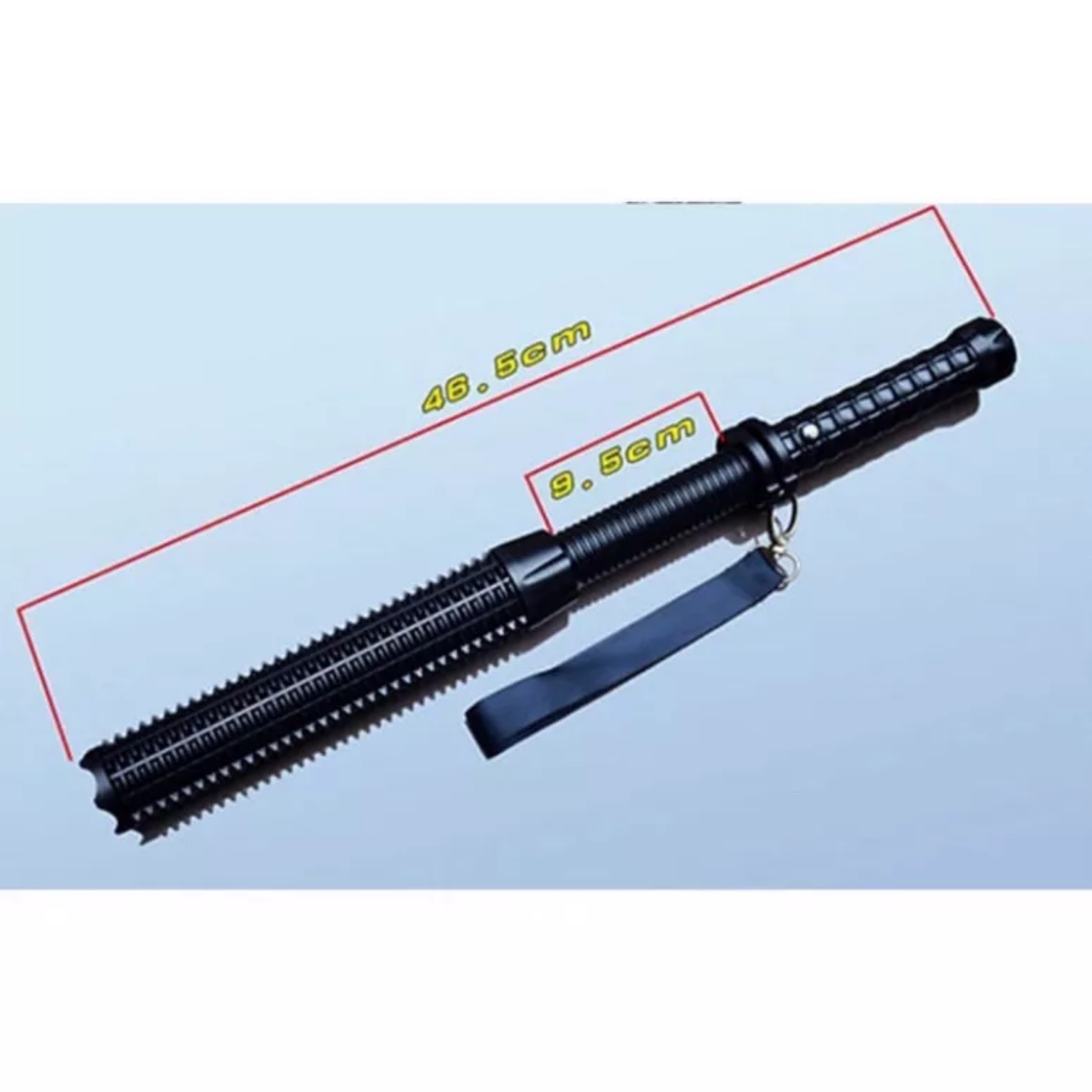 Đèn pin kéo dài 46.5 cm siêu sáng đèn pin tư vê tặng pin và củ sạc