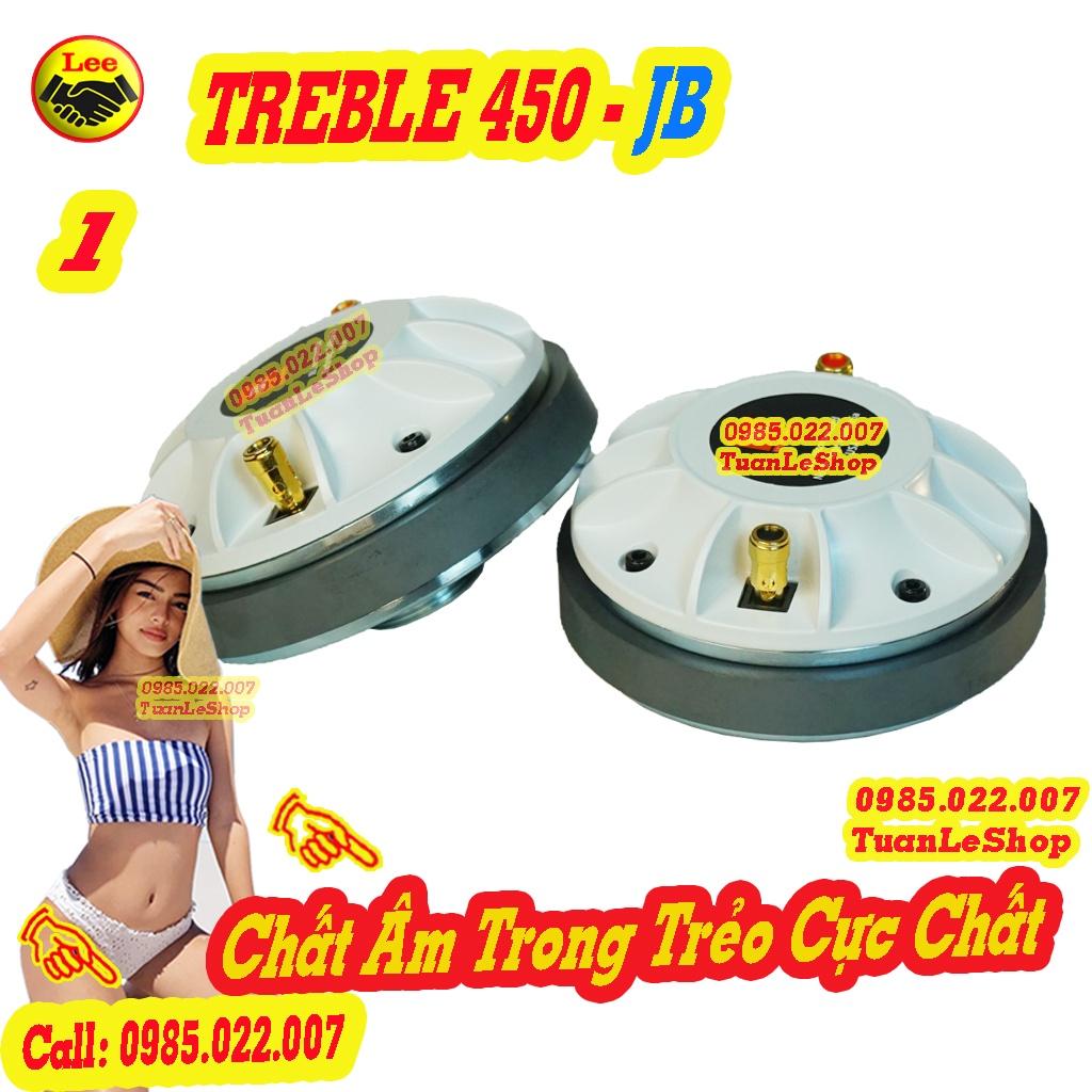 01 COMBO TREBLE 450 JB NẮP NHÔM TRẮNG REN XOÁY – Giá 1 LOA 450 J B L TRẮNG REN XOÁY + PHỄU 11X28 + TỤ 2,2