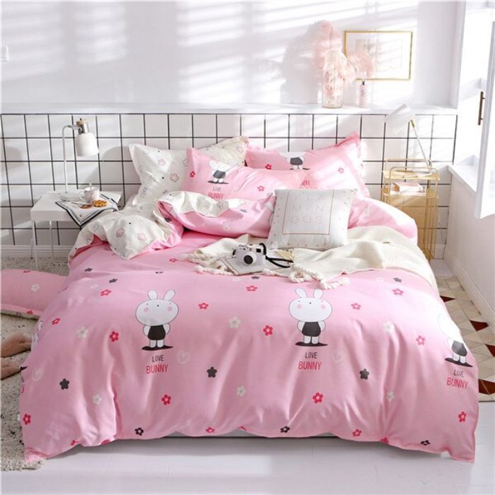 Bộ chăn ga gối Cotton cao cấp 1m6x2m CHT302