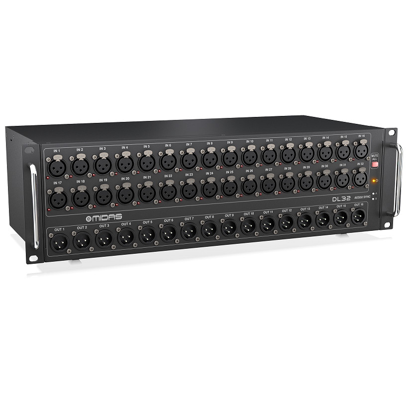 Midas DL32 32-input / 16-output Stage Box-Hàng Chính Hãng