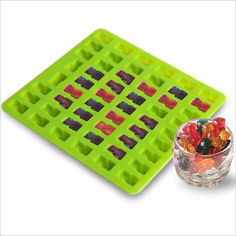 Khuôn Silicon Làm Bánh Kẹo Hình Gấu Xinh Xắn
