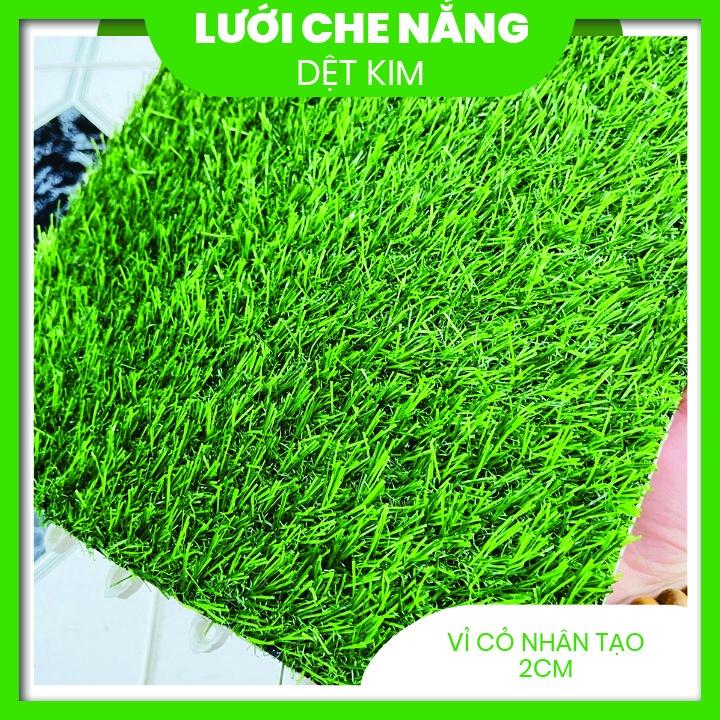 ⌈Vỉ cỏ nhân tạo 30cm x 30cm⌋ Thảm cỏ nhân tạo HÀNG XỊN XÒ trang trí sân vườn
