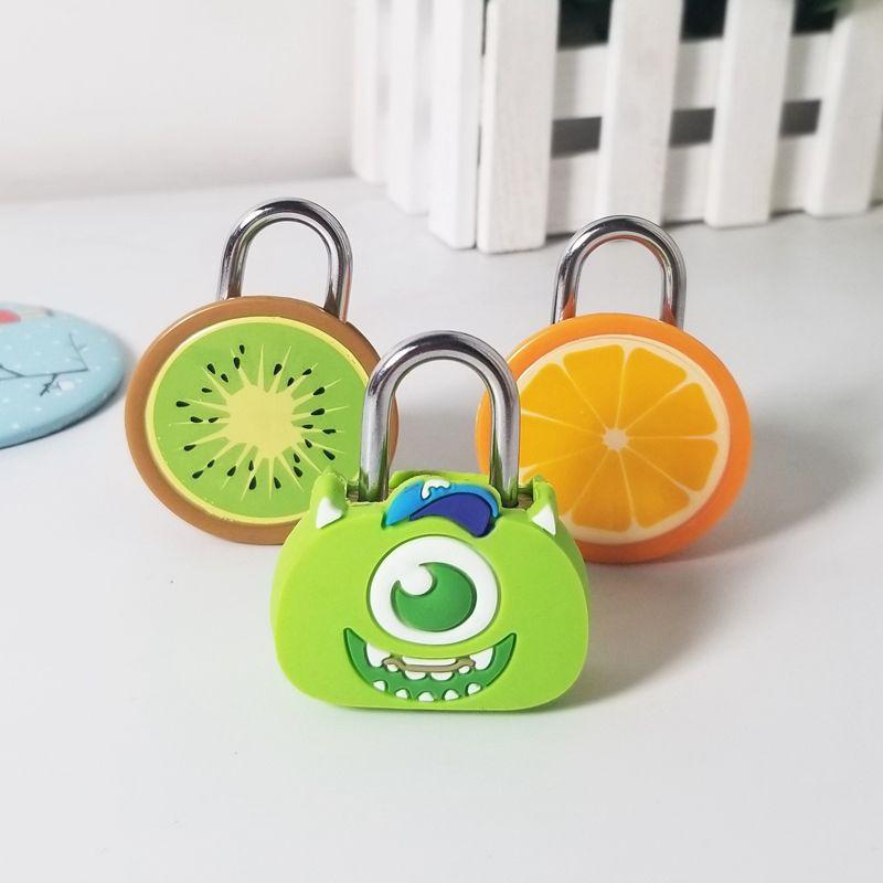 Ổ Khóa Chống Trộm Hình Búp Bê Hoạt Hình Dễ Thương