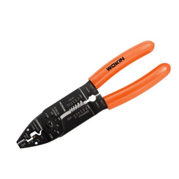 Kìm bấm và tuốt dây 8.5"/215mm WOKIN 552808