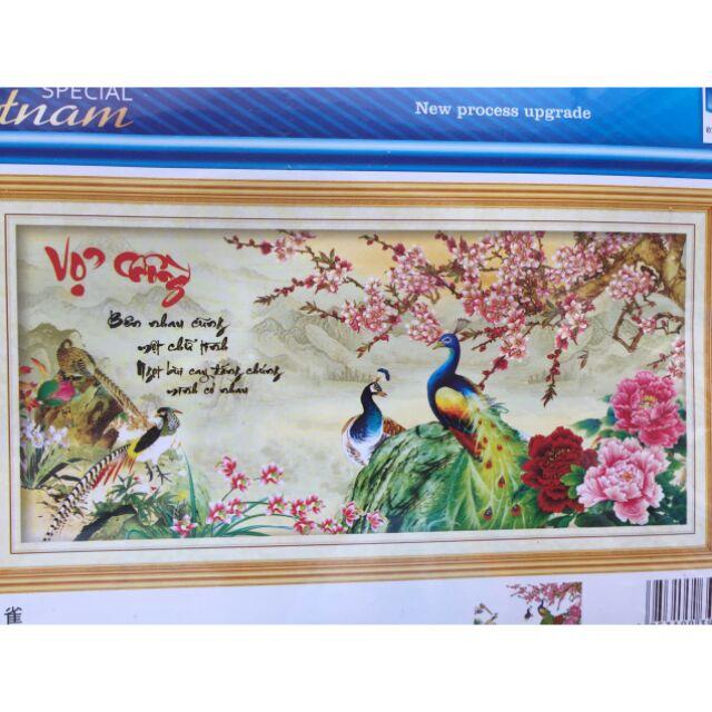 Tranh thêu 5d vợ chồng x8160