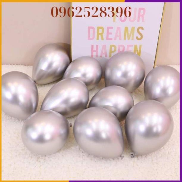 Set 20 cái bóng tròn Chrome mạ siêu nhũ siêu đẹp 28cm