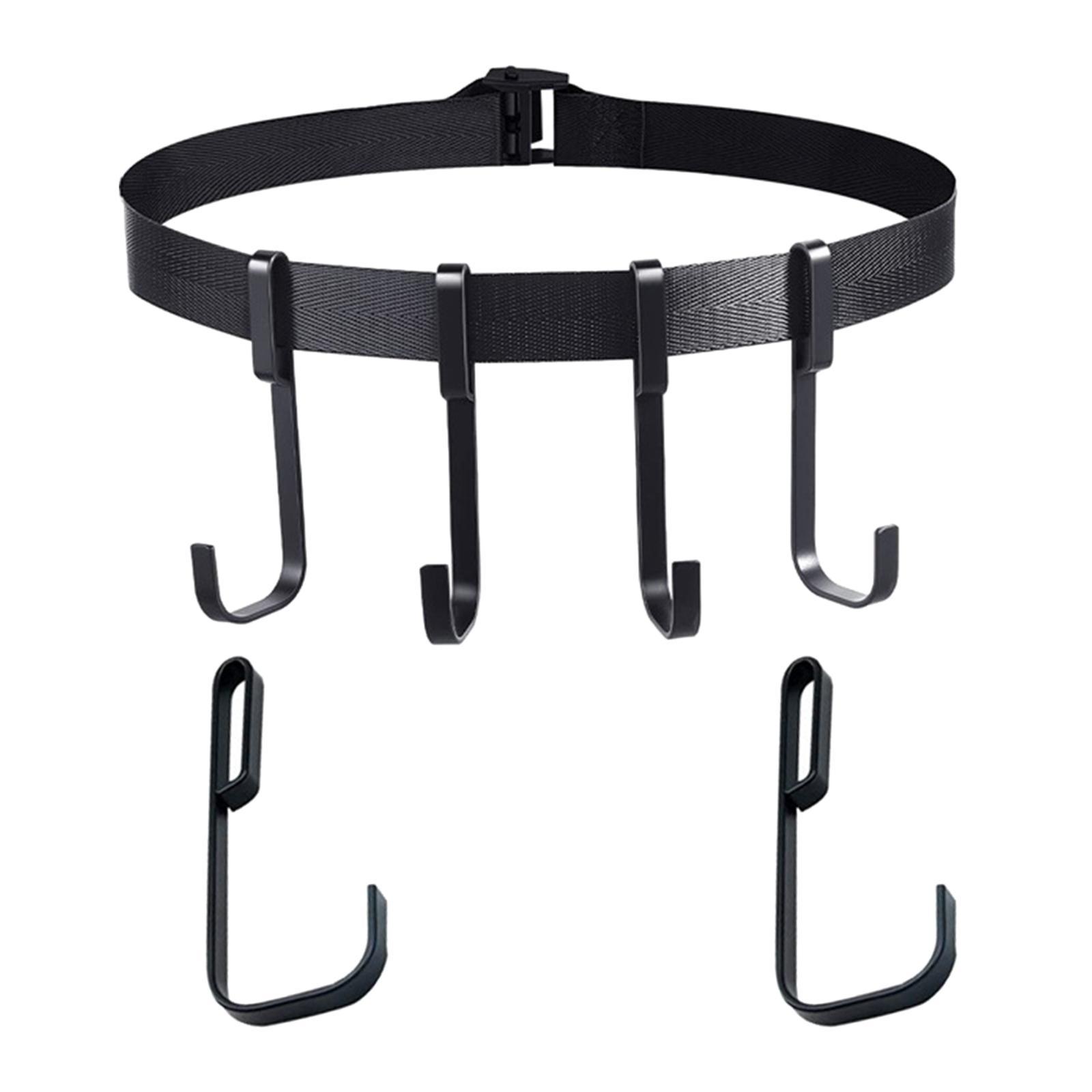 Tree Stand Strap Gear Hangers 6 Stainless Steel Hooks for Hunting Gears Bow