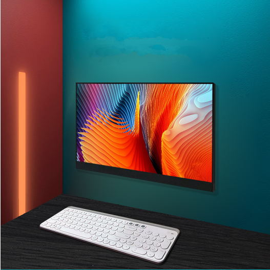 Màn hình di động 15.6inch Dual mini HDMI Dual TypeC DOLPHIN PP 1080p 60Hz HDR (tặng kèm giá đỡ)