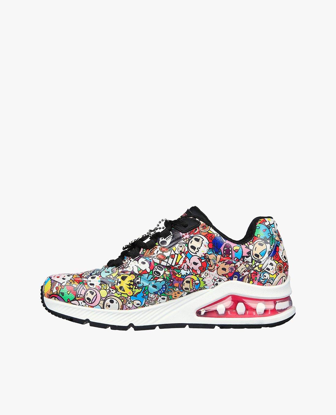 SKECHERS - Giày thể thao nữ cổ thấp tokidoki Uno 2 155226