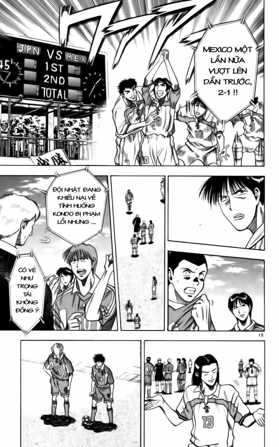 vũ điệu trên sân cỏ - fantasista chapter 62 15