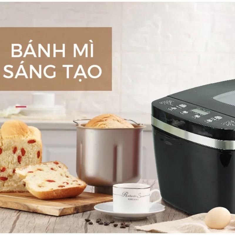 Günter &amp; Hauer Máy làm bánh mì dung tích 3LBS Công suất 850W Máy Làm Bánh Mì Đa Năng Hoàn Toàn Tự Động BM800 - Hàng chính hãng