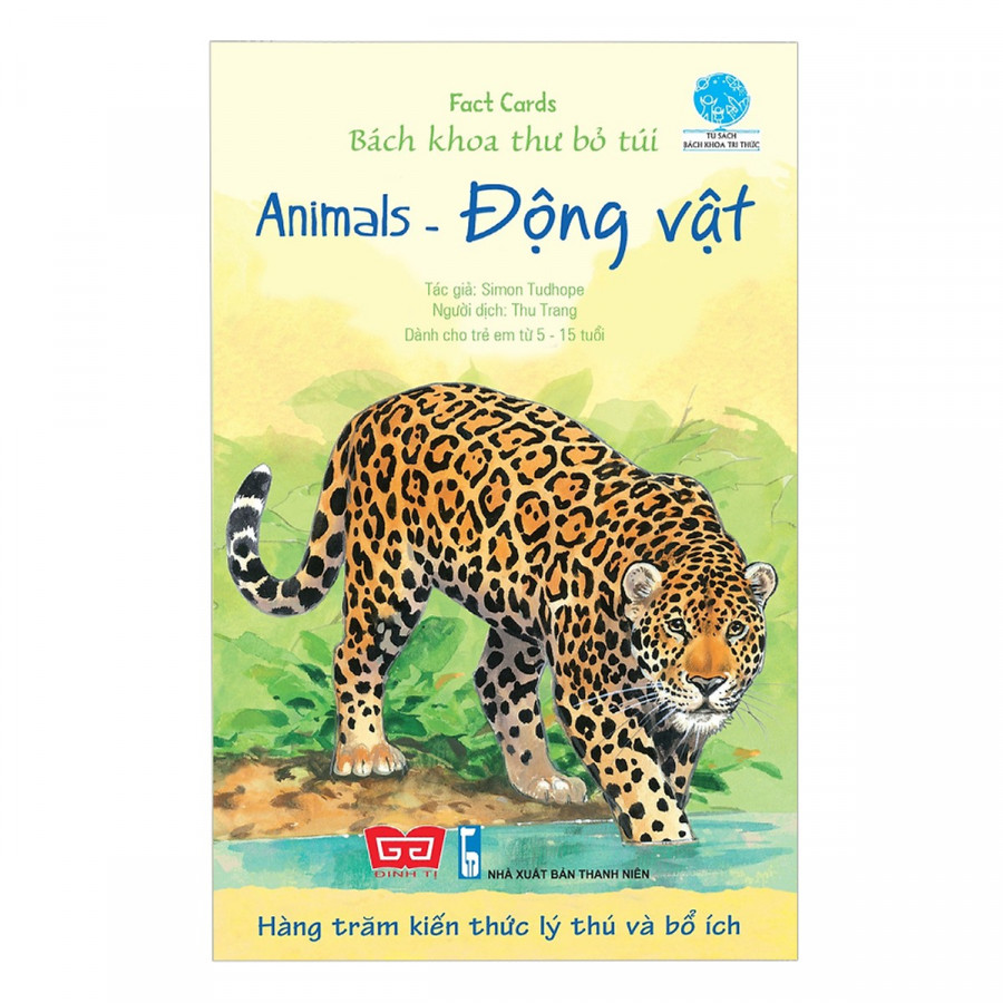 Fact Cards - Bách Khoa Thư Bỏ Túi - Animals - Động Vật