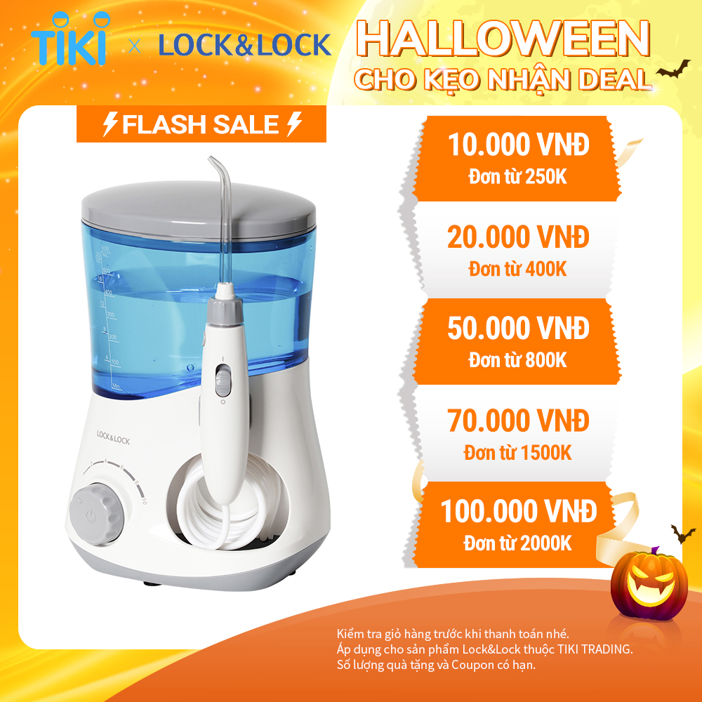 Máy Tăm Nước LocknLock Oral Irrigator ENR111BLU - Màu Xanh Dương