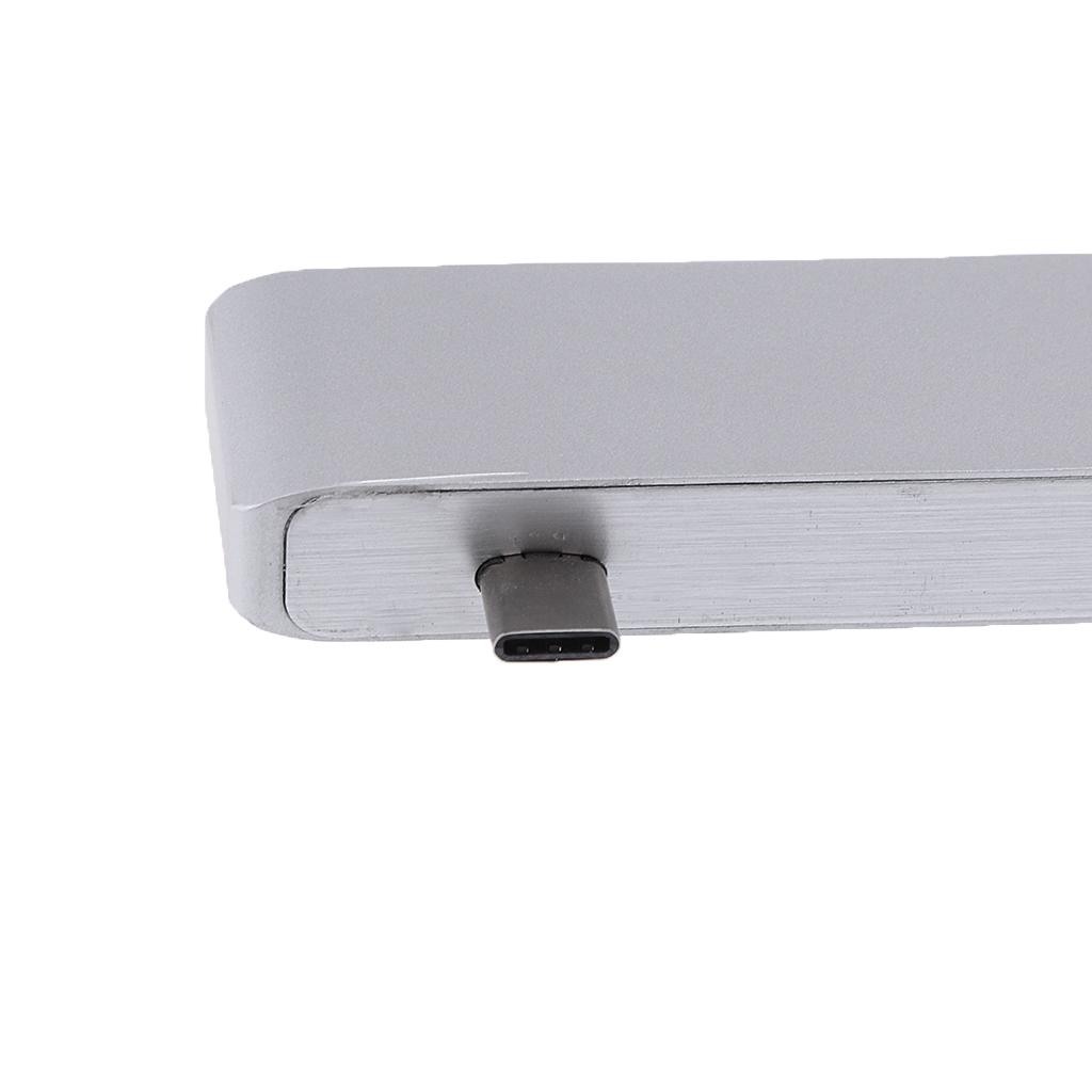 5 in1 USB C Hub 3.0 Type-C Charging Data Sync Card Reader for MacBook Pro