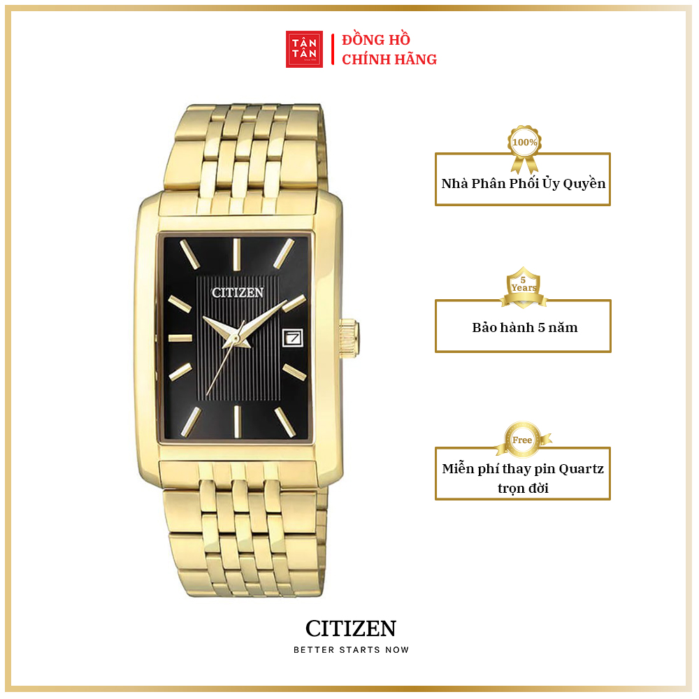 Đồng hồ Nam Citizen Quartz BH1673-50E 26x38mm