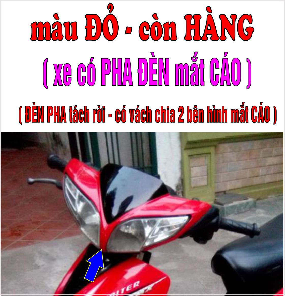 [Tặng tem] Bộ dàn áo màu ĐỎ CỜ gắn xe Jupiter MX, nhựa ABS nguyên sinh cao cấp