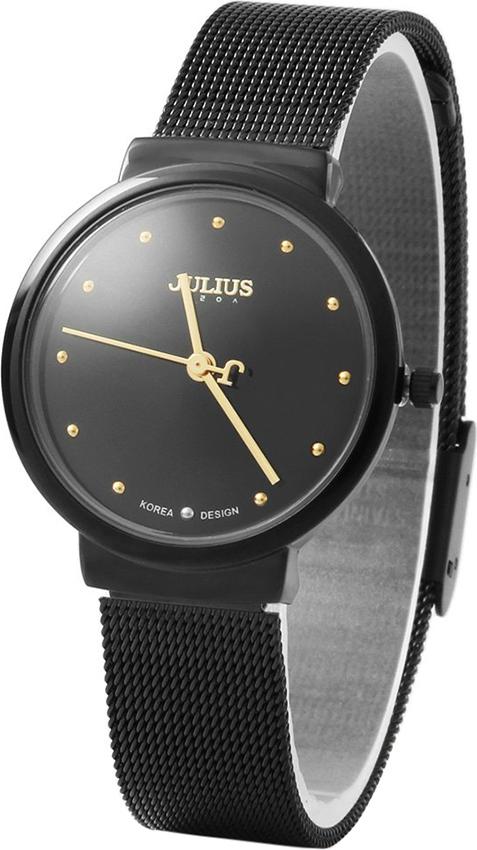 Đồng Hồ Nữ Dây Thép Julius JA426 (30mm) - Đen