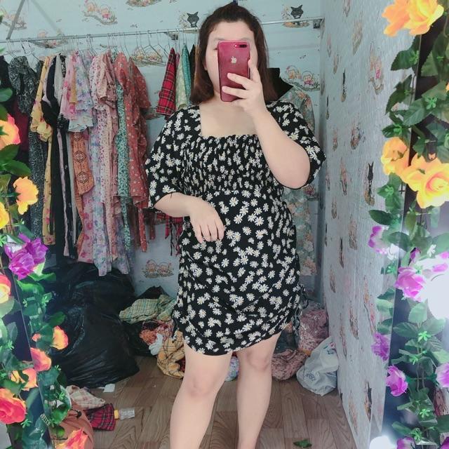 Đầm rút 2 bên đùi Bigsize