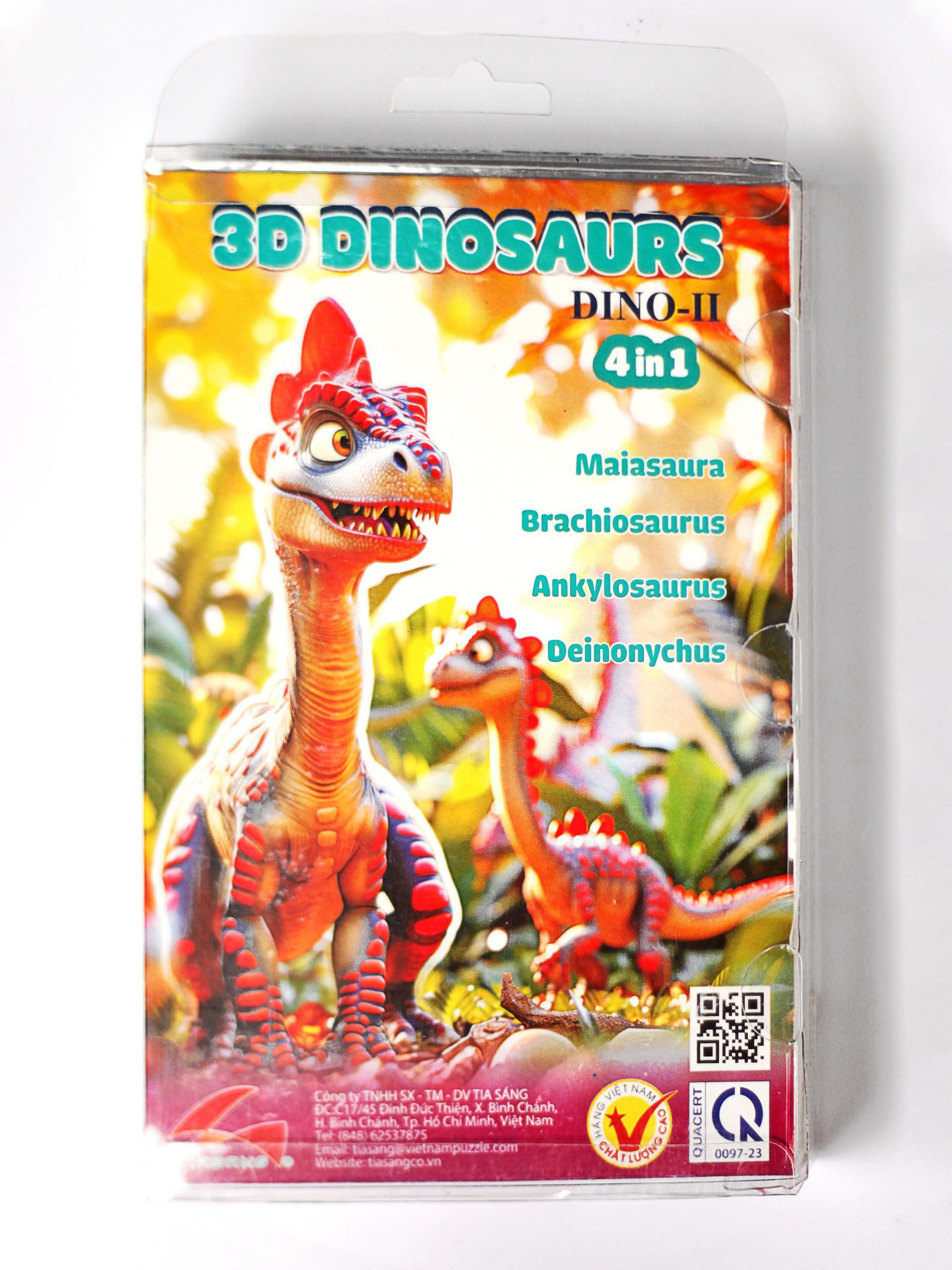 DINO-II (4IN 1)Ráp hình 3D