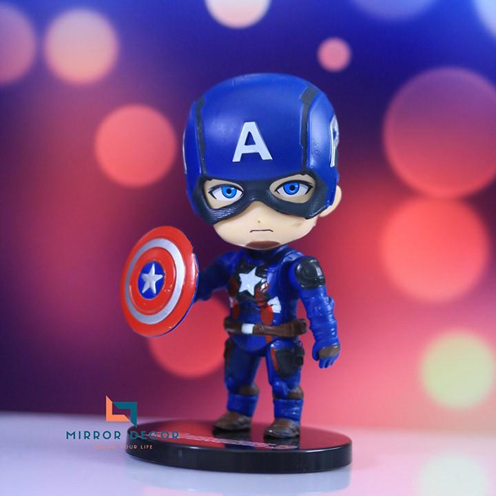 Mô hình siêu anh hùng bộ 6 nhân vật: Avenger & Justice League