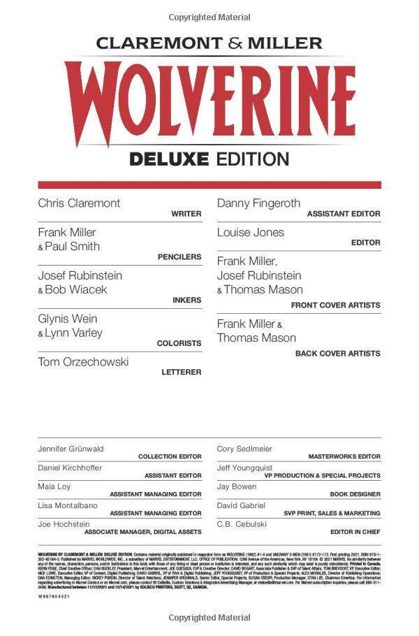 Wolverine: Deluxe Edition