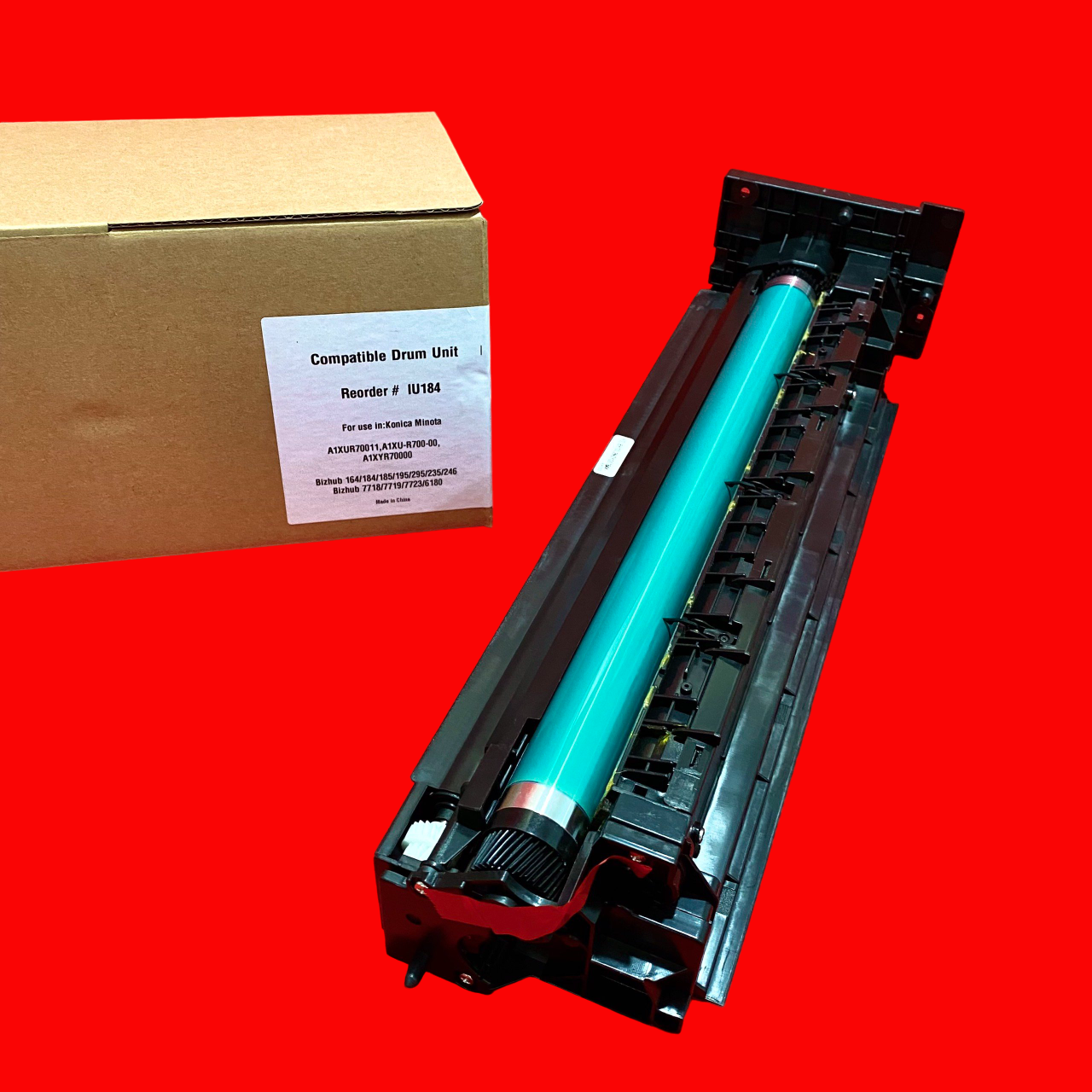 Cụm trống từ Konica IU184: Cho máy phototocopy Konica minolta Bizhub 164/184/165/185/195/215/205/206/226/206i/226i/225i ( Hàng nhập khẩu )