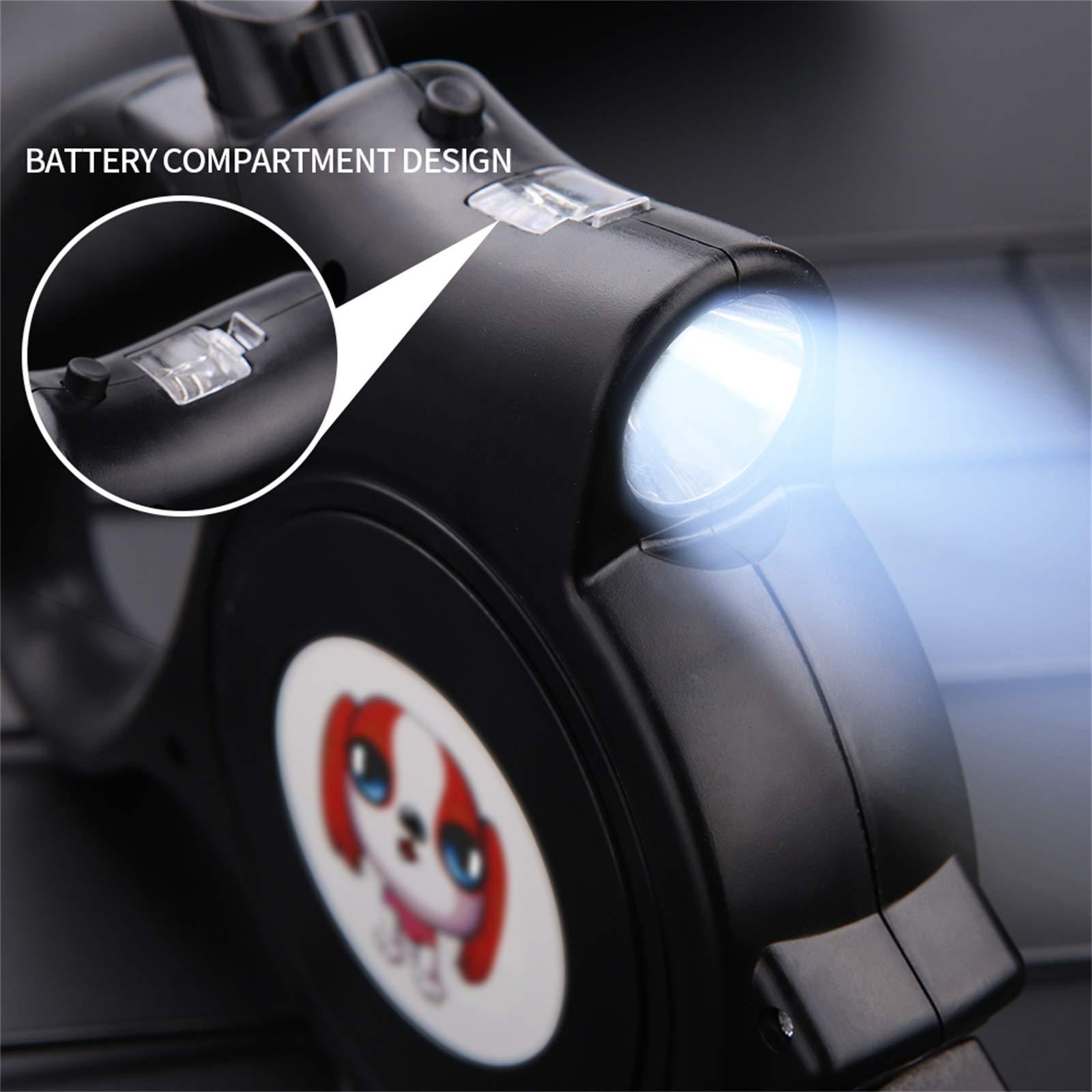 Rời khỏi có thể thu vào, con chó con chó, con chó có thể thu vào với ánh sáng, rò rỉ có thể thu vào cho chó kích thước màu đen 5 m, một điểm dừng cay đắng, hãy để mèo có thể thu vào.