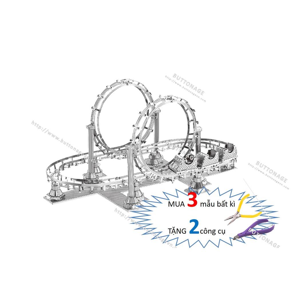 Mô Hình Lắp Ráp 3d Tàu Lượn Siêu Tốc
