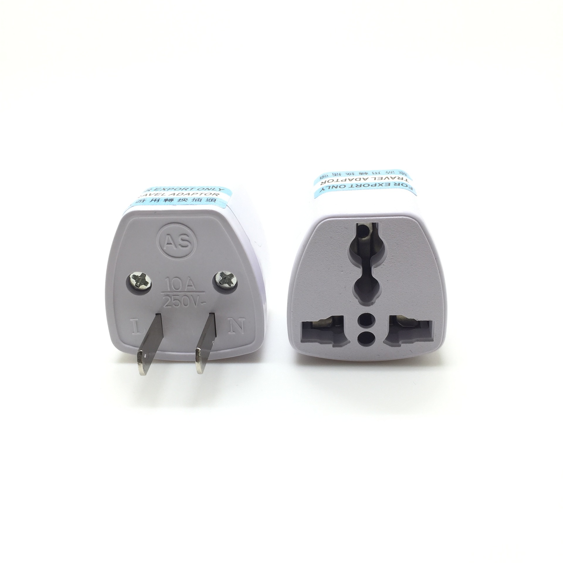 Phích Cắm Chuyển Từ 3 Chấu Sang 2 Chấu Chất Liệu Nhựa Chống Cháy Với Độ Bền Cao