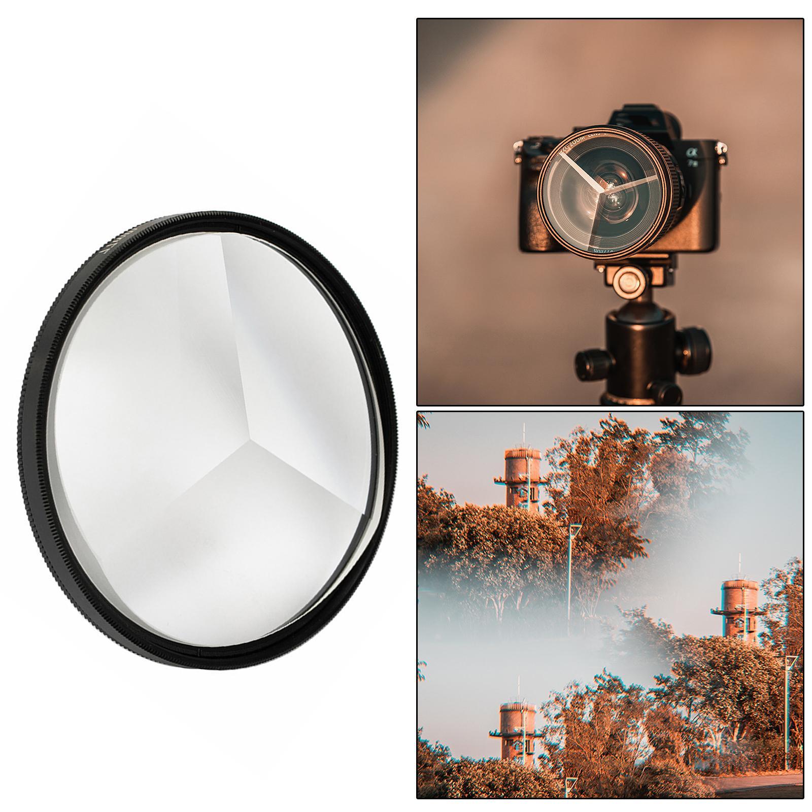 77mm Triple Camera Filter Fractal Filters Photography Tool Accessories