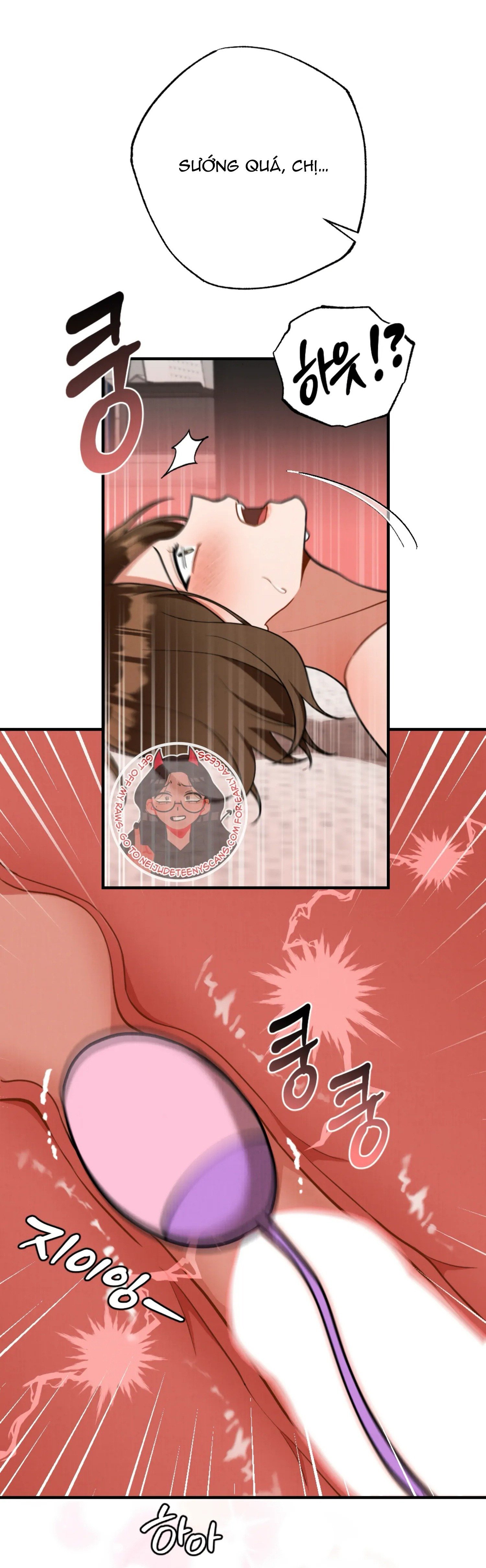 [18+] bạn của em trai không thể to như vậy! chapter 12.2 34