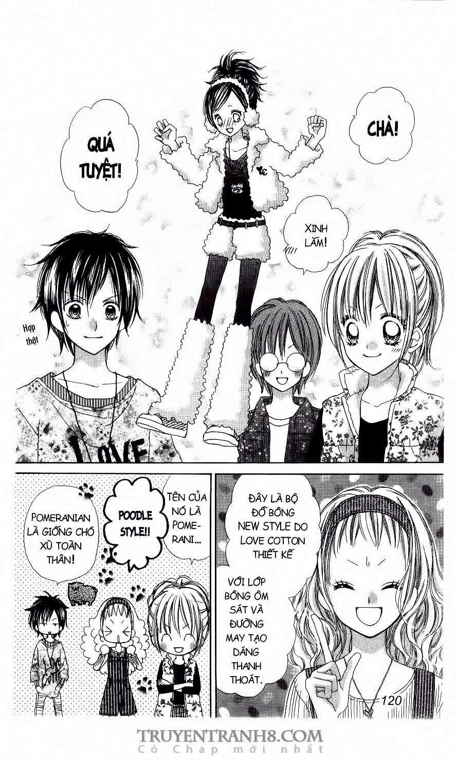 tiệm thời trang, love cotton chapter 17 5