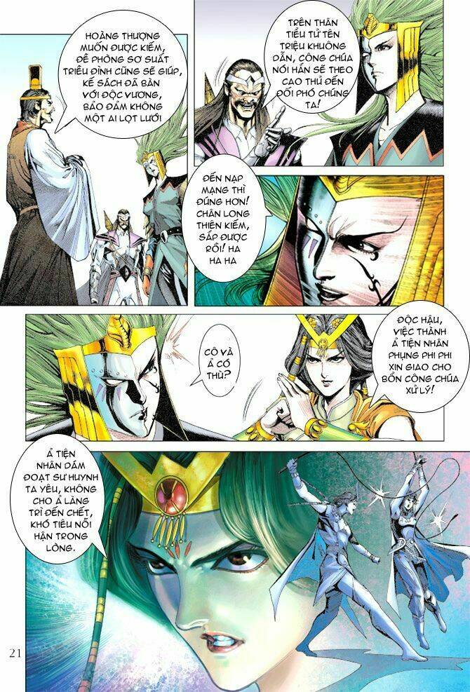 thiên tử truyền kỳ 5 - như lai thần chưởng chapter 108 20