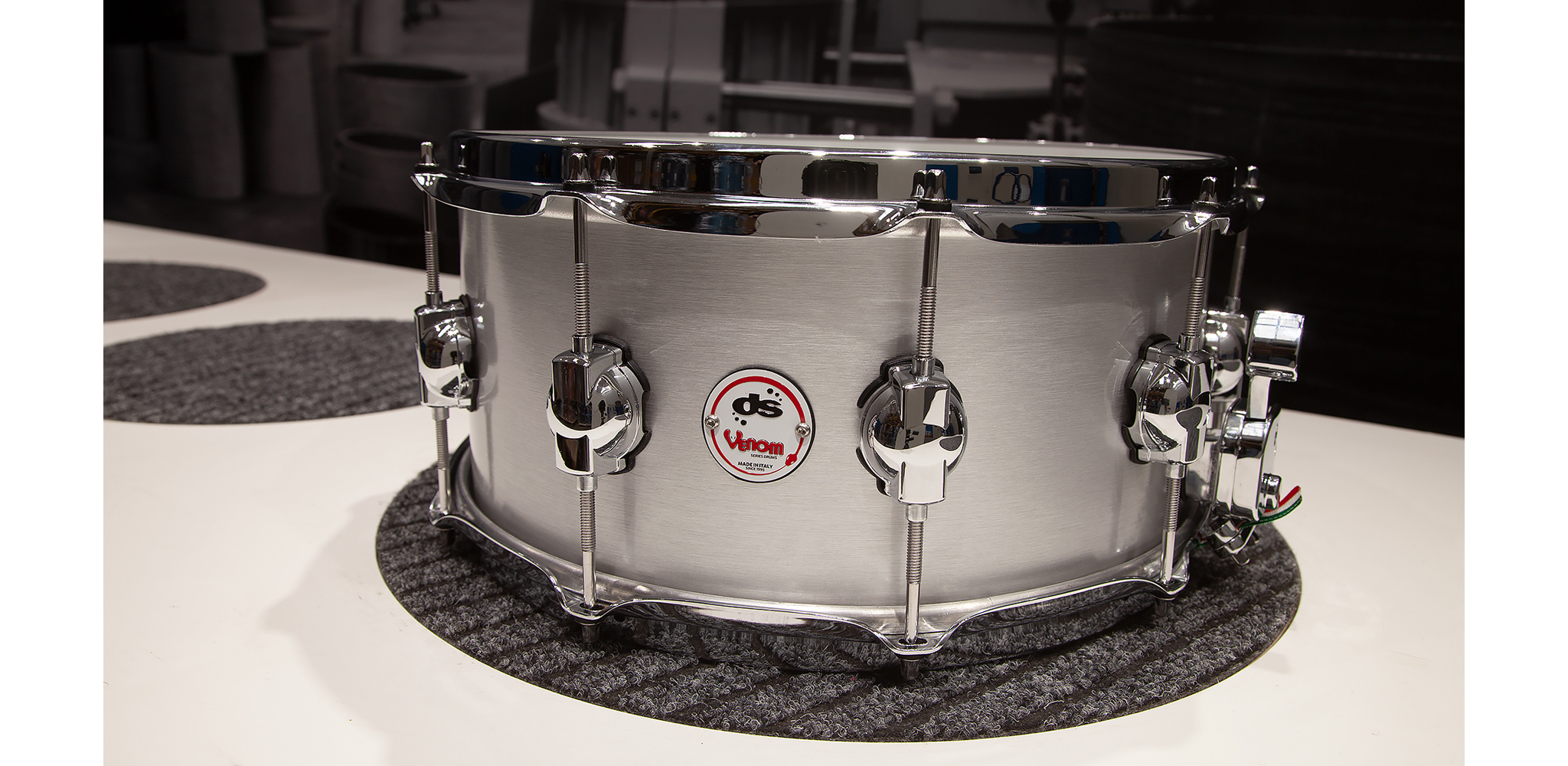 Venom 14"X6.5" Silver Cup snare DS Drum |DS DRUM DSVE1465SNECSI-HÀNG CHÍNH HÃNG