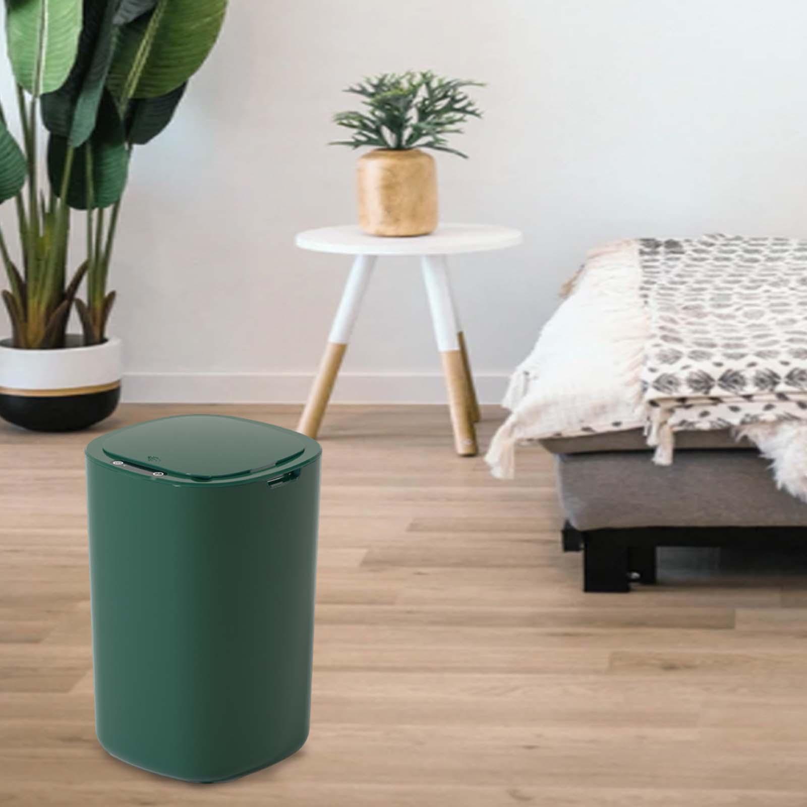 2x Trash Can Save Space Trash Basket Waste Container for Office Home Kitchen