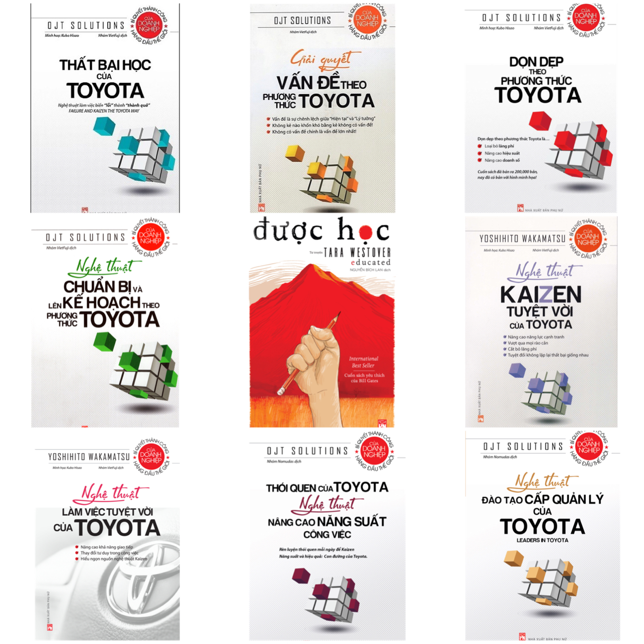 Combo Được Học + Bộ Đầy Đủ Toyota