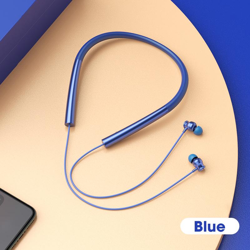 TWS Cổ Không Dây Bluetooth 48H Cuộc Sống Lâu Dài Chạy Bộ Thể Thao Tai Nghe Chống Nước Thể Thao Tai Nghe Nhét Tai Giảm Tiếng Ồn Tai Nghe