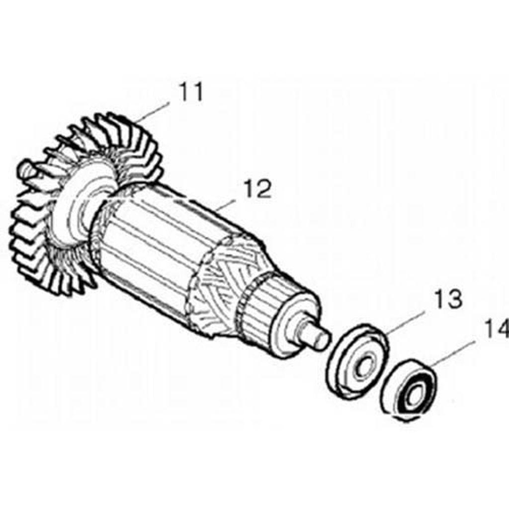 Rô tô máy GA5010 Makita 513703-2