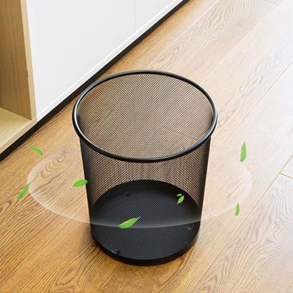 Sọt rác lưới văn phòng, chất liệu thép phủ sơn tĩnh điện