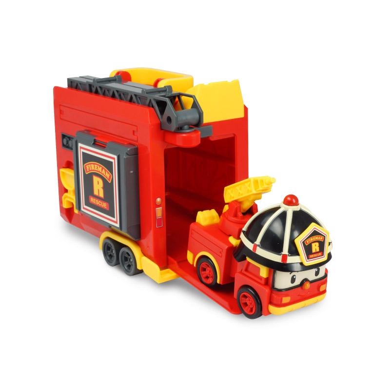 Đồ Chơi ROBOCAR POLI Hộp Dụng Cụ Và Robot Biến Hình Xe Cứu Hỏa Roy 83073