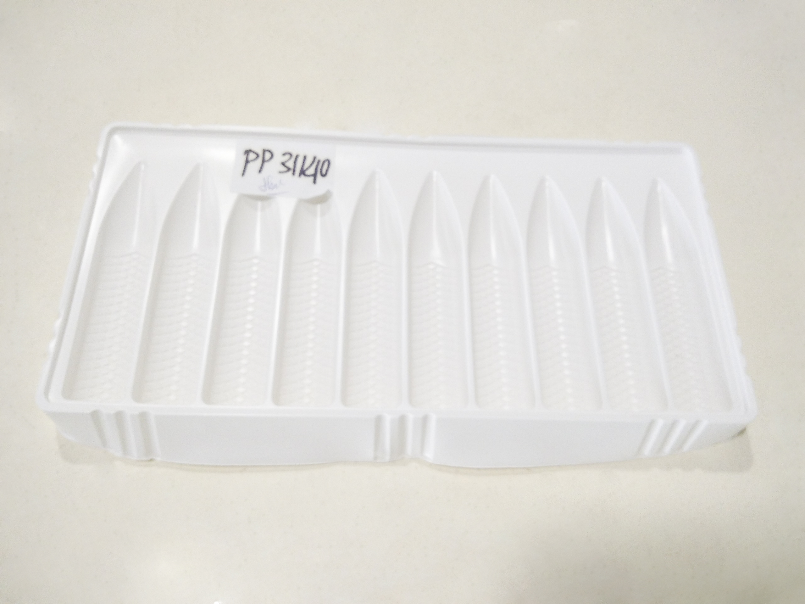 [Combo 100 cái] Khay nhựa PP đựng tôm Dong Ho TSTP bảo quản giữ dáng form tôm - Size 31/40 - Hàng chính hãng