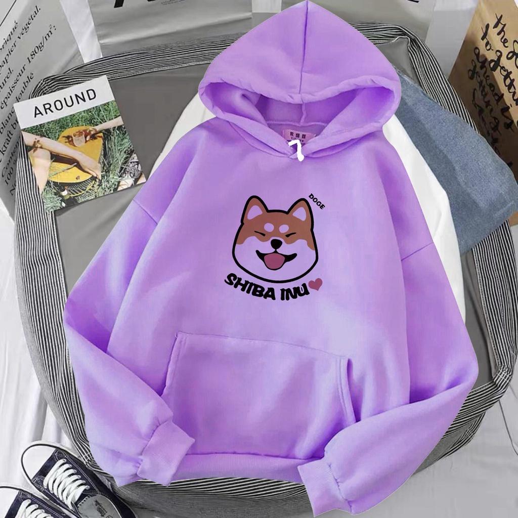 Áo Hoodie UNISEX in hình cún dễ thương