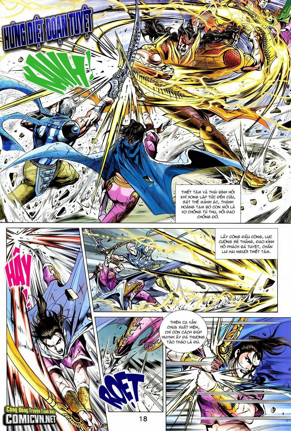 thần binh vấn thiên chapter 31 16