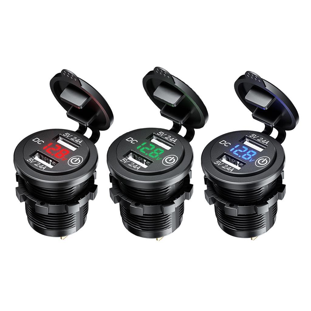Car Waterproof Charger Dual USB .0