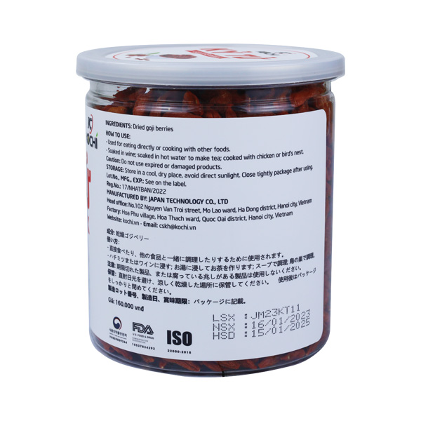 Kỷ tử Kochi Hộp 350g