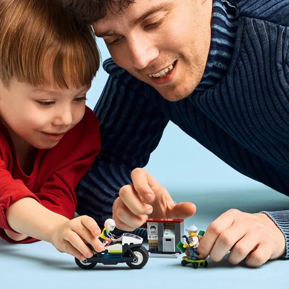 Đồ Chơi Lắp Ráp Cuộc Đua Truy Bắt Cướp - Lego City 60455 (65 Mảnh Ghép)