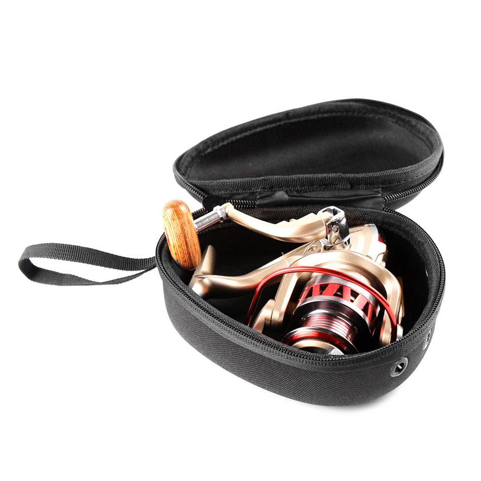 EVA Fishing Reel Bag Protective Case Fishing Accessories Zipper Storage Bag
