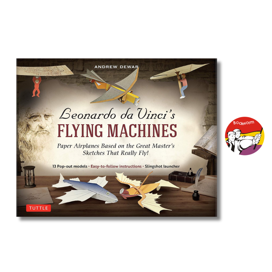 Sách - Leonardo da Vinci's Flying Machines: Paper Airplanes Based on the Great Master's Sketches