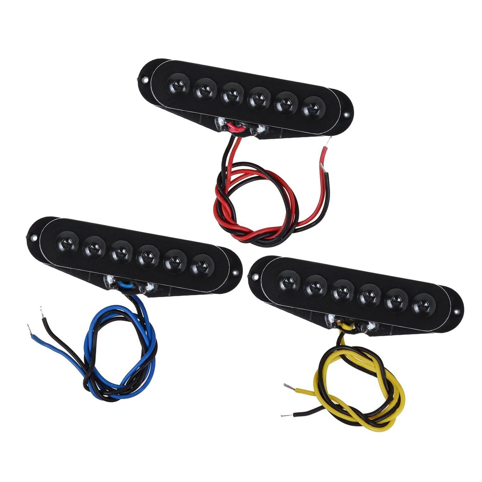 3 Pieces Single Circle Pickup High Power Durable for Accessories